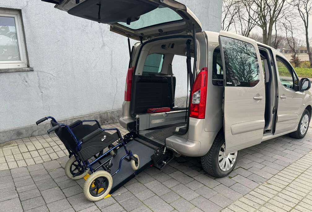 Citroen Berlingo 1.6 HDi 90 FAP Multi TPMR PMR rolstoel