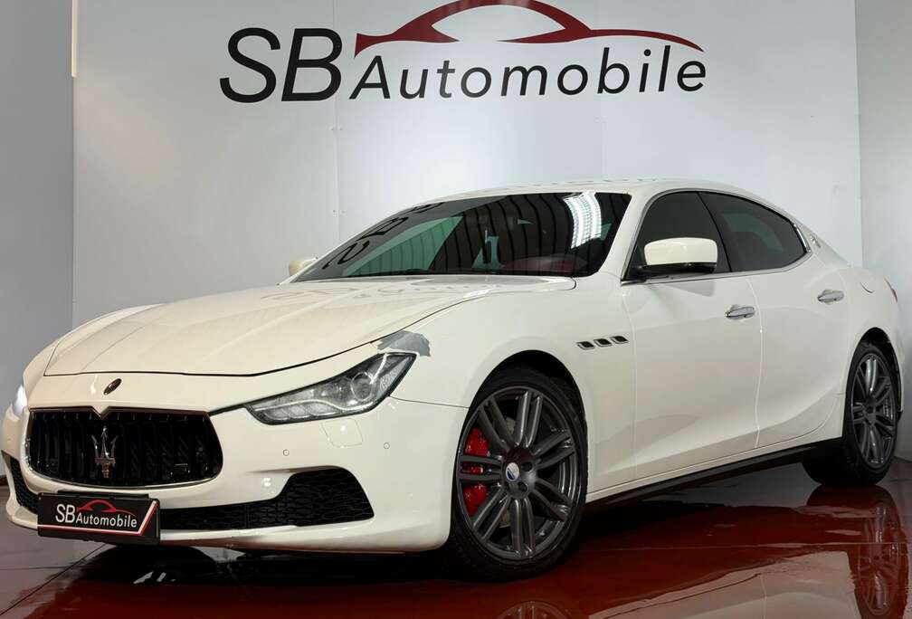 Maserati 3.0 V6 S Q4 // CUIRE ROUGE // GPS //
