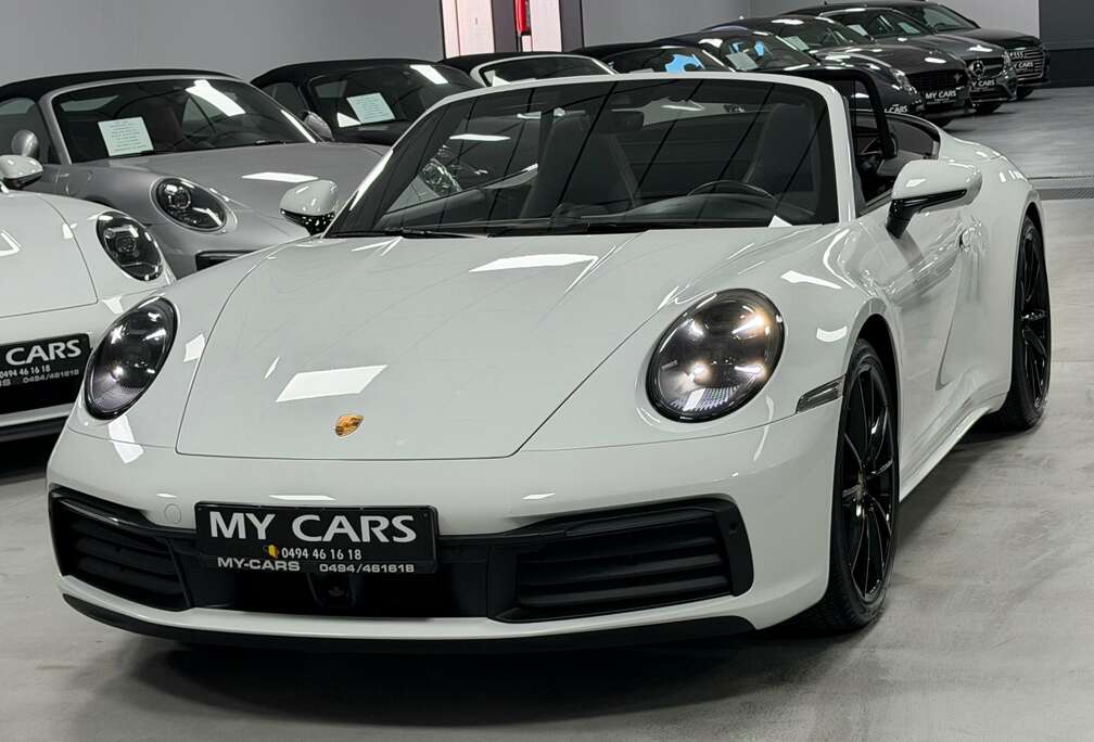 Porsche Carrera 4 Cabriolet 3.0 Turbo 385 Cv Pdls Chrono Camera 360 Ventilations Ja 21/20