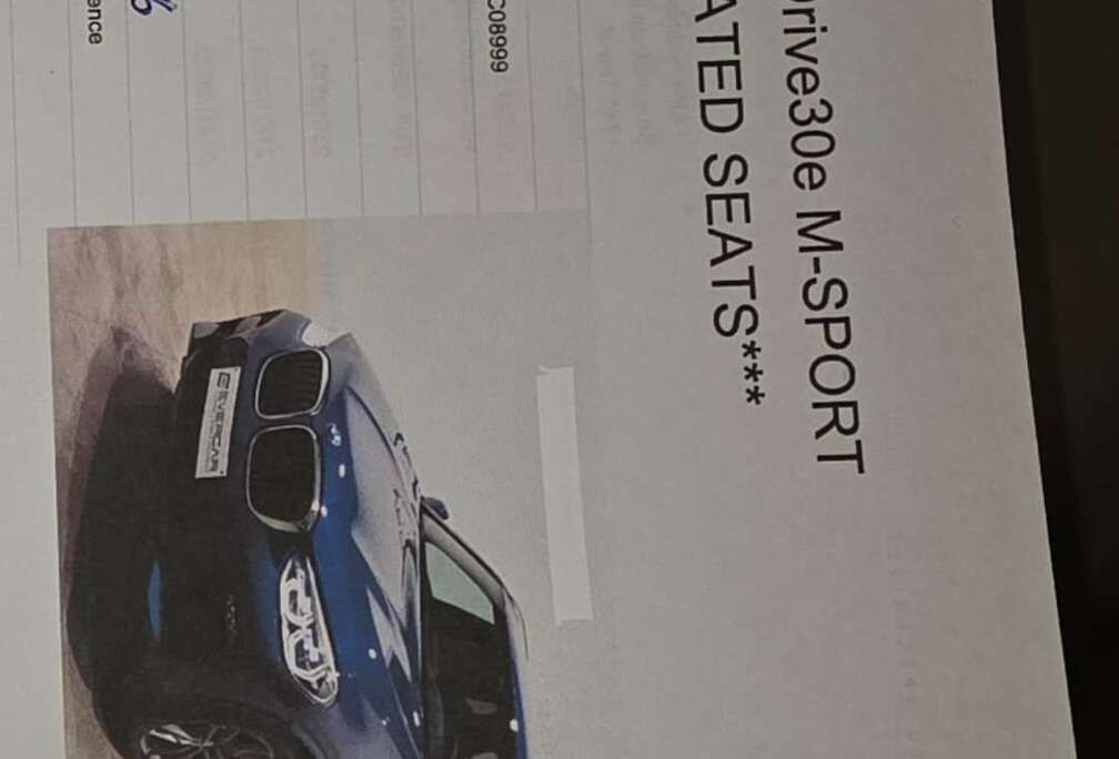 BMW X3 PHEV 2.0iA xDrive30e OPF