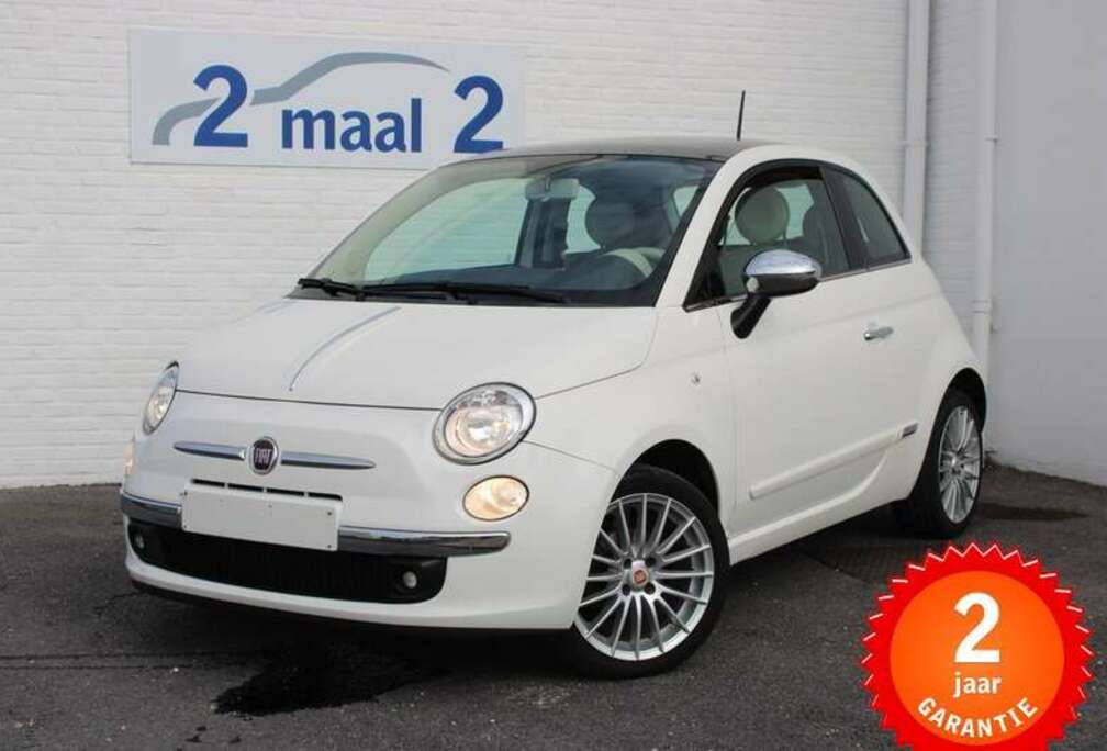 Fiat 500 1.2 Pano/Airco incl 2 JAAR garantie