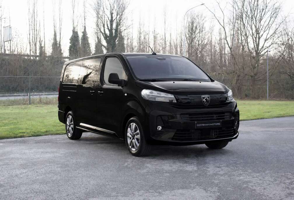 Peugeot L3H2 5pl lichte vracht 180pk/360 camera/Laadvloer + wandbescherming/Afneembare trekhaak/Navi + CarPlay/Verwarmd stuur
