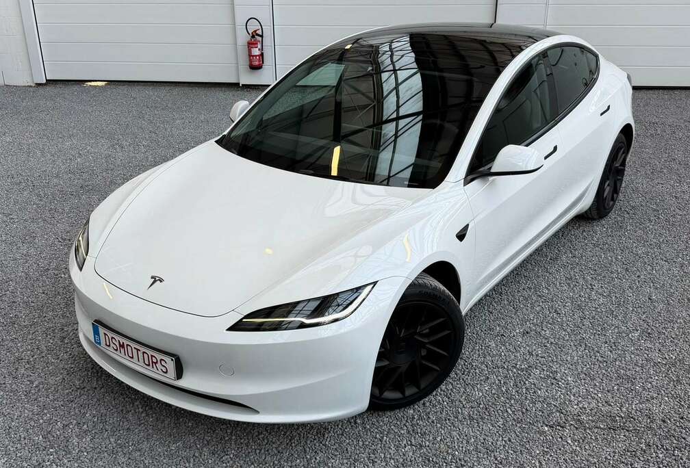 Tesla RWD  Nieuwe banden  Matzwarte wielcovers