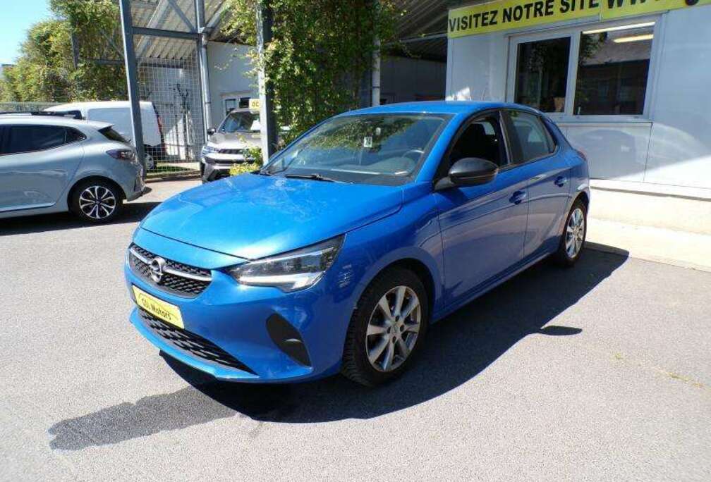 Opel 1.2i 75 cv bleue 03/22 84.117km Airco bluetooth