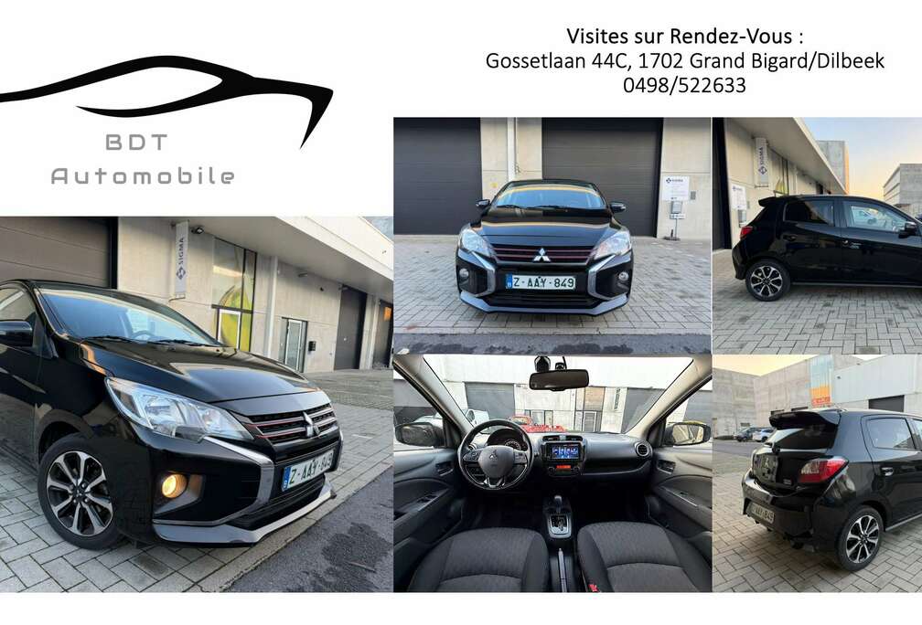 Mitsubishi 1.2i RedLine Edition CVT 1er Prop Carnet