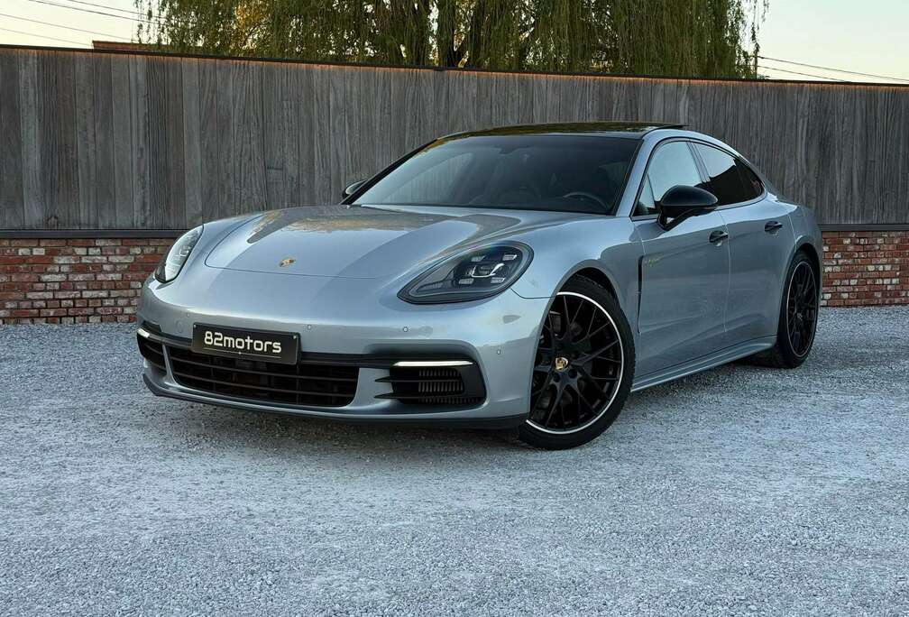 Porsche 4 E-hybrid/pano/hud/softclose/360/leder/carplay/luchtvering/led/btw
