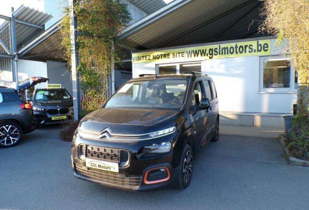 Citroen 1.5HDi 100cv 7places noir 11/19 Airco GPS Camera