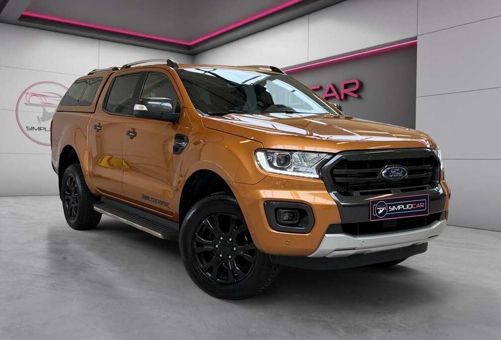 Ford 2.0 BiT EcoBlue Wildtrak (EU6.2)-TVA/BTW DEDUC-CARPLAY-CAM-ACC-SG CHAUFF-GARANTIE JUSQU\'A 36 MOIS