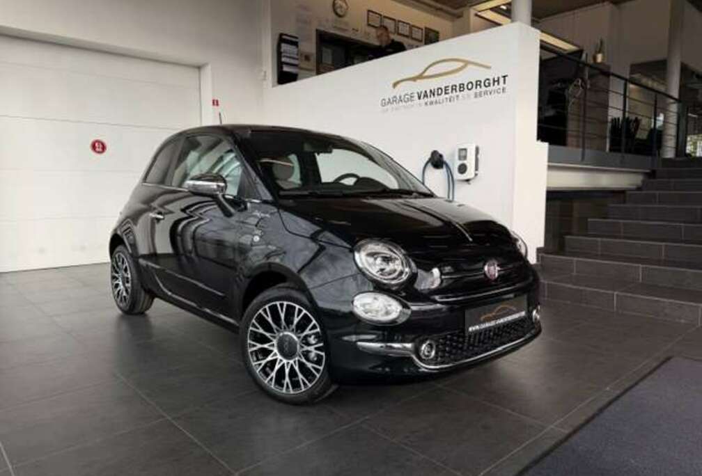 Fiat DOLCE VITA-HYBRID BENZINE-LEDER-OPEN DAK-NIEUW-OKM