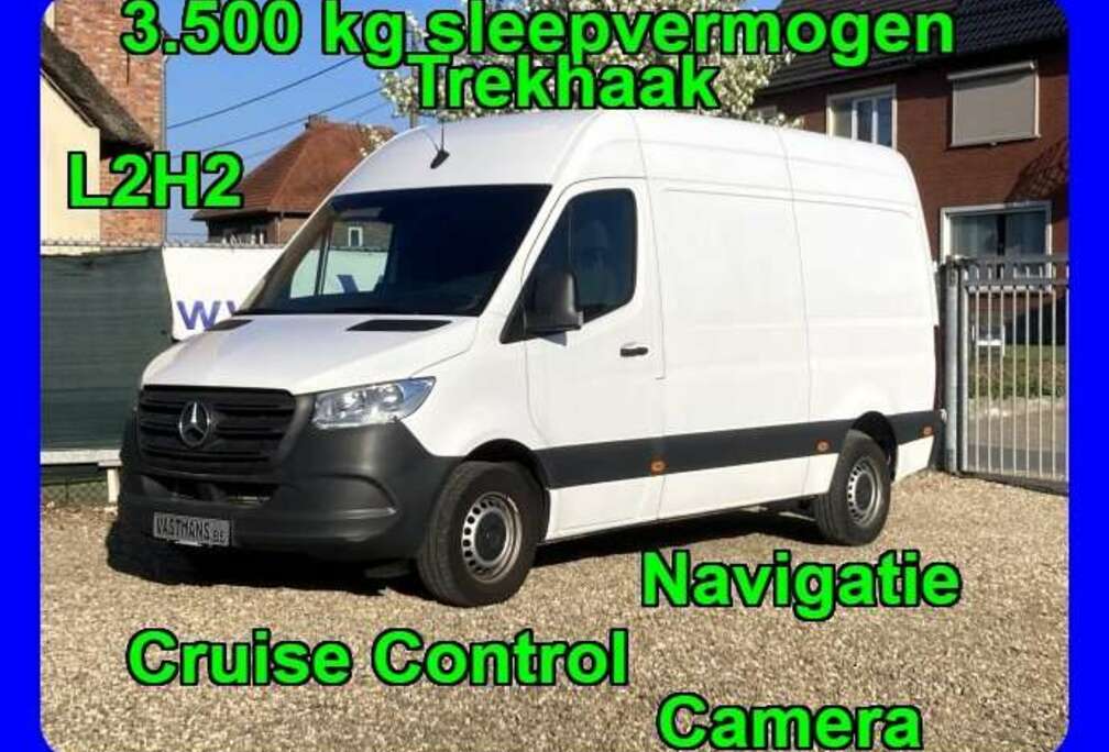Mercedes-Benz 317 34.475+BTW / Trekhaak 3500KG / Navi L2H2 L2 H2