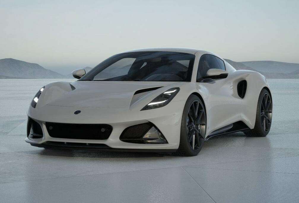 Lotus DEMO - ZINC GRIJS - ZWART ALCANTARA