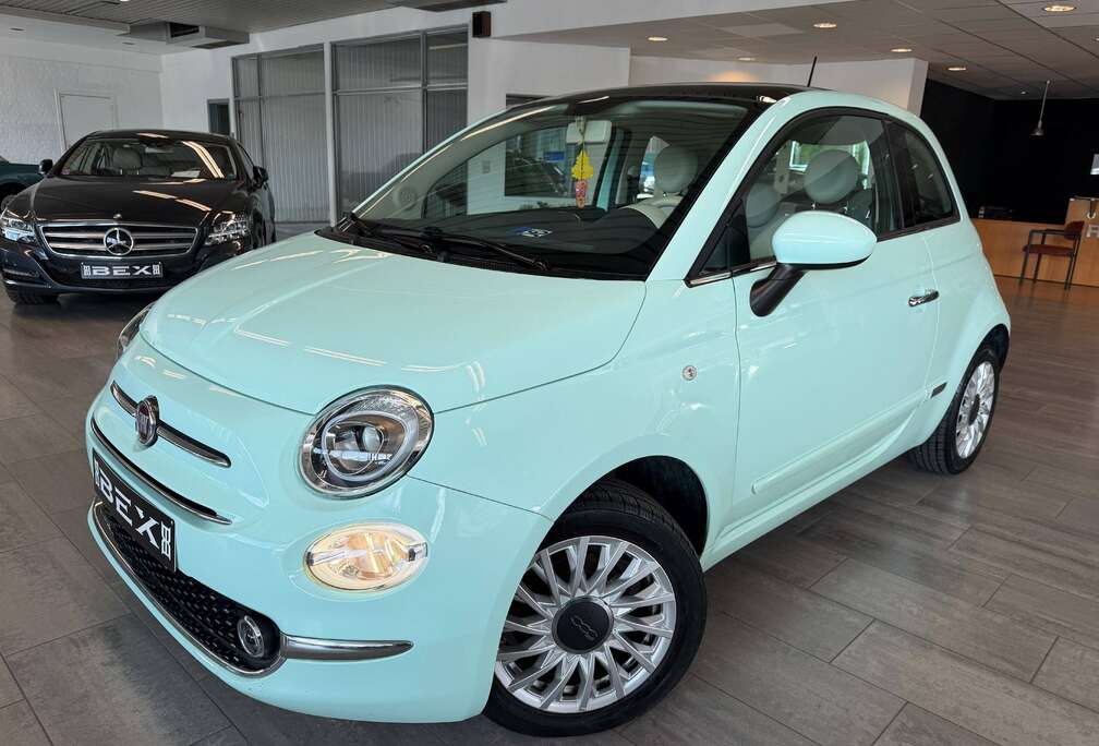 Fiat 500 1.2i*Sport*1ERPROP*GARANTIE12MOIS*TOIT PANO*LED*CLIM*