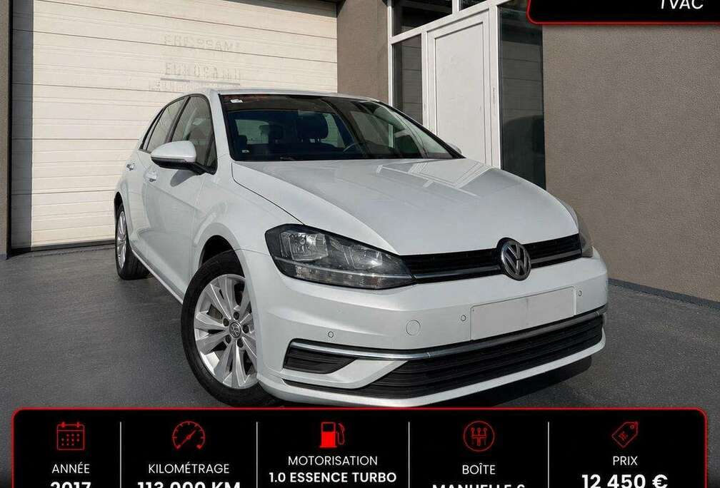 Volkswagen  VOLKSWAGEN GOLF VII 1.0 TSI 110 CH – CARPLAY – CAMÉRA – COCKPIT VIRTUEL – GARANTIE 12 MOIS