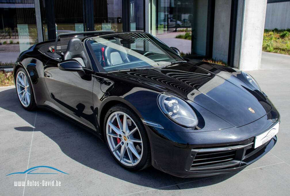Porsche 992 Carrera S Cabrio PDK 3.0 Turbo 450PK / 1 EIGENAAR / HISTORIEK / APPLE CARPLAY / VOLLEDER