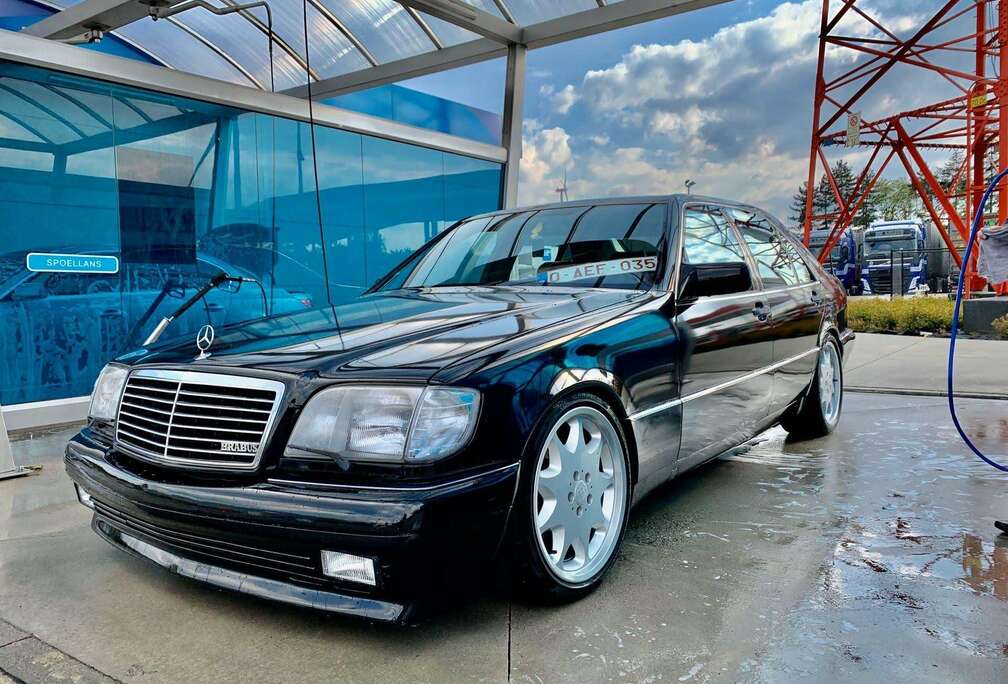 Mercedes-Benz SEL V12 BRABUS UITVOERINGUNIEKE OLDTIMER