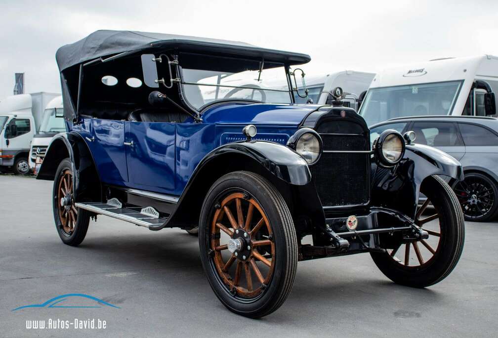 Oldtimer Knight 1920 Model 20 A Touring Convertible / OLDTIMER / ZELDZAAM / CABRIO / LEDER