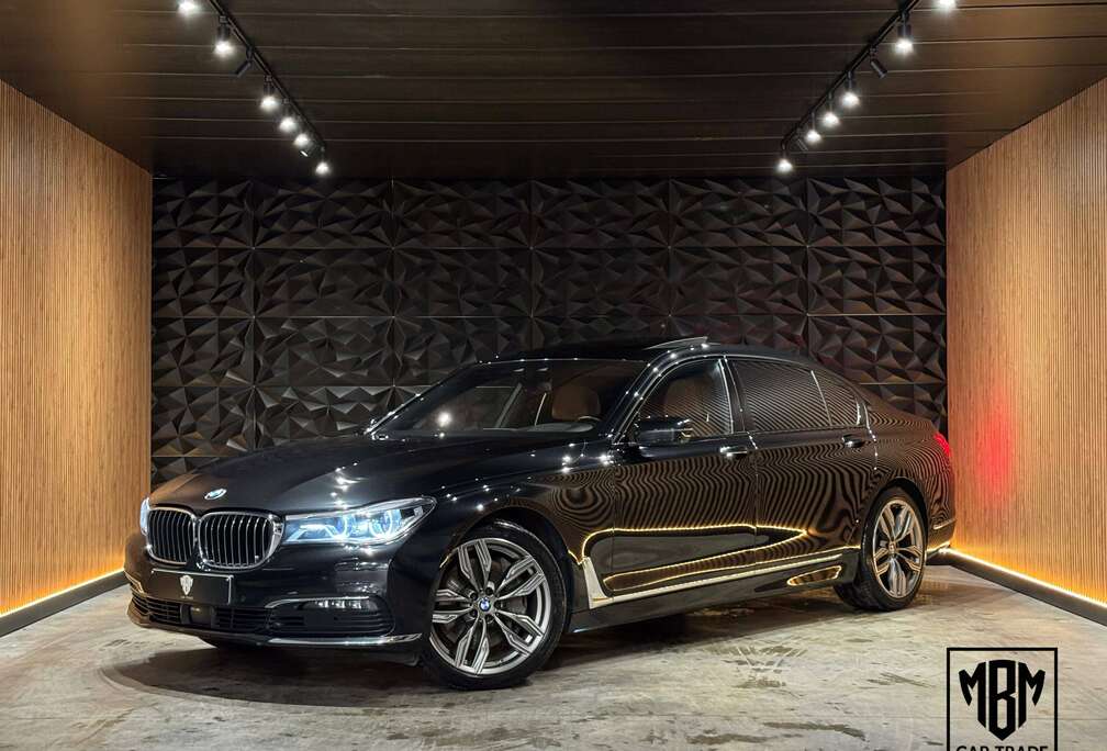 BMW Long 750 dXASL 12 Maanden GARANTIE Individual Pano Skylounge 4x Massage B&W Softclose Luchtvering HUD ACC Laser TV *FULL*