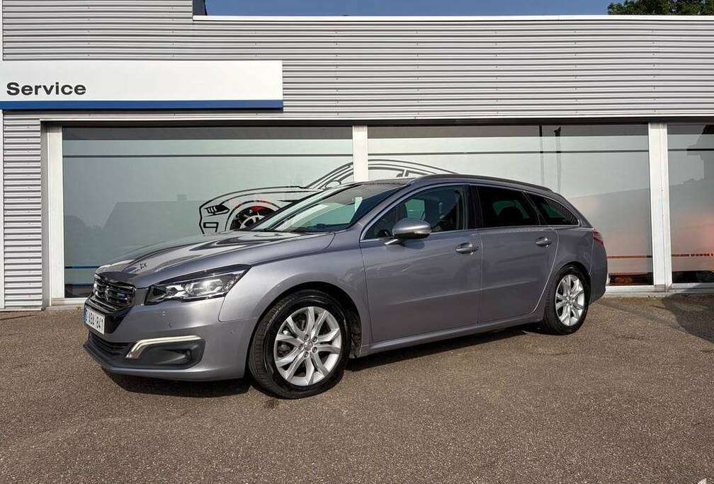 Peugeot 508 SW 1.6 BlueHDi Automaat - 1e Eigenaar - Leder - Massagezetel - Pano dak - Afneemb trekhaak - Garantie
