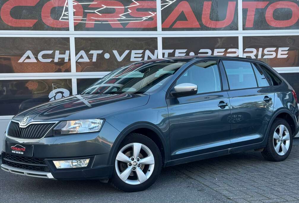 Skoda Rapid 1.4 CR TDI Spaceback NAVI CLIM TOIT PANO CRUISE DETECT JA