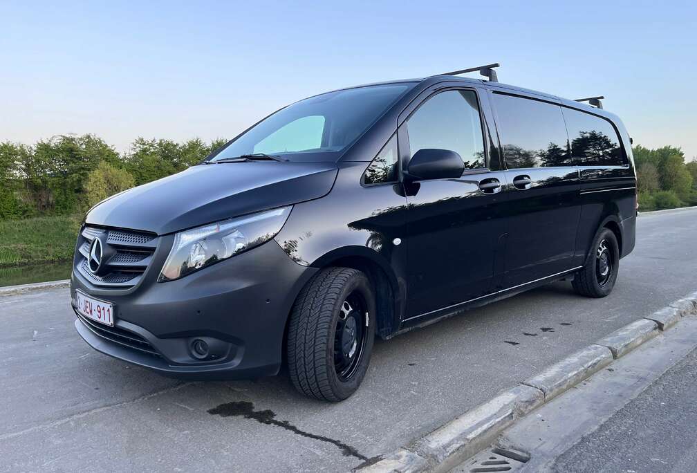 Mercedes-Benz BTW aftrekbaar €41.300 excl. - L3 Extra Lang - 2 schuifdeuren - inrichting: camper + werk (geen Marco Polo