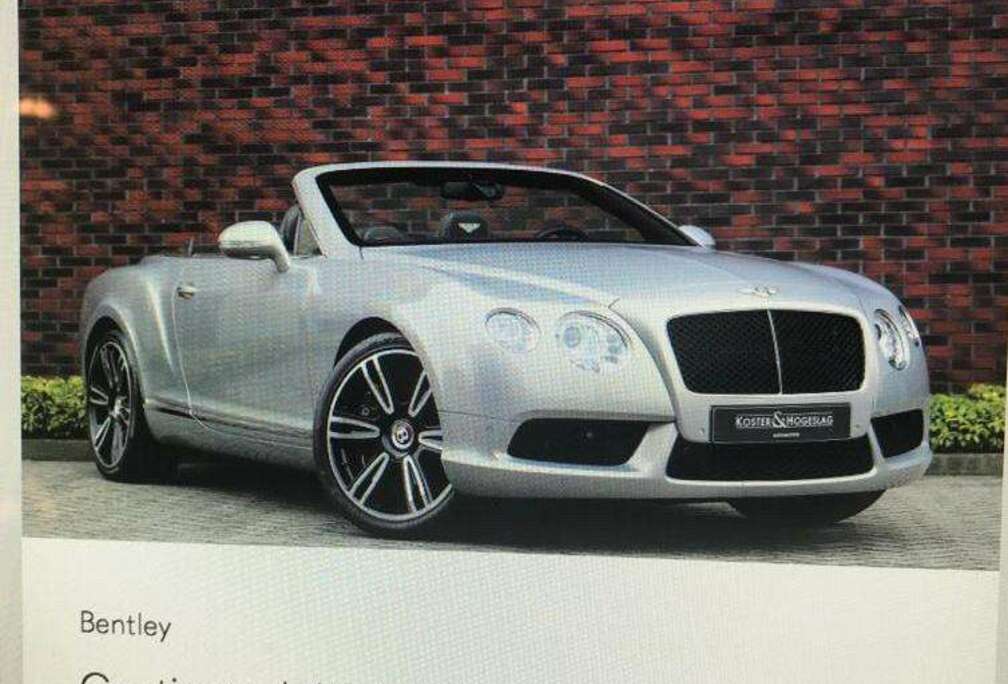 Bentley Continental GTC V8