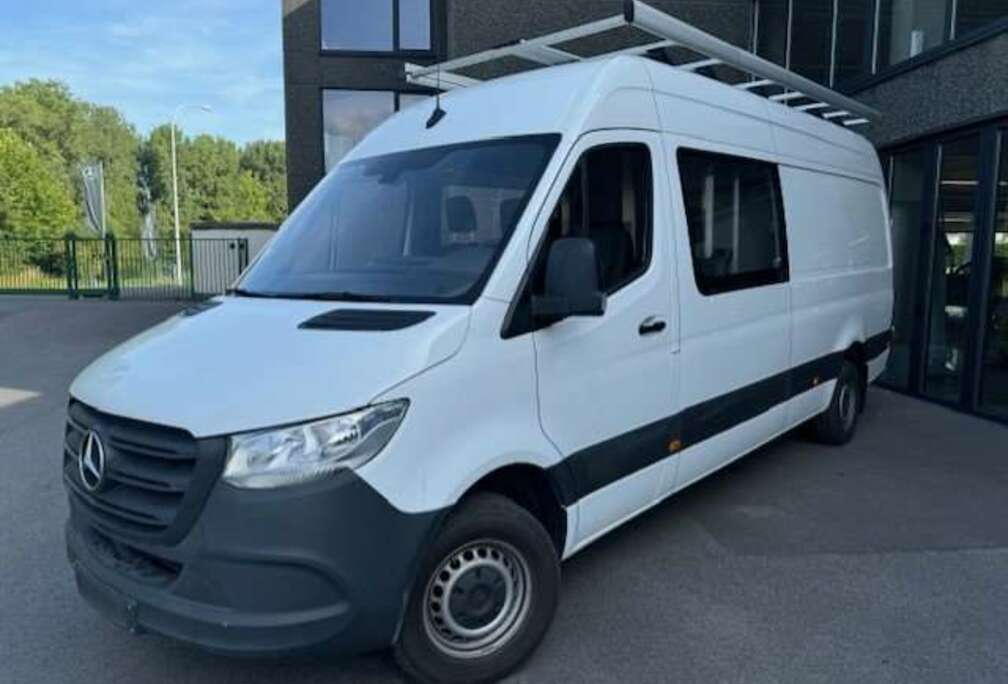 Mercedes-Benz 317 CDI  A3 H2 DUBBEL CABINE- TREKHAAK 3.5T