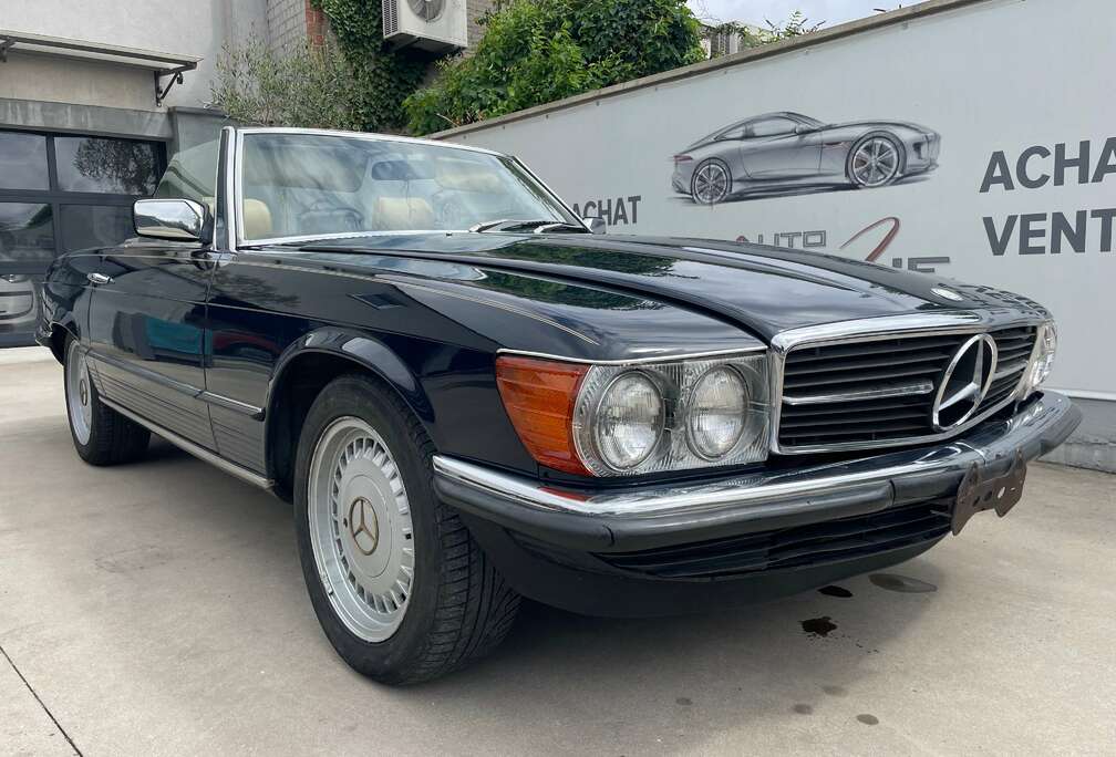 Mercedes-Benz SL 280 Années-1983 En Parfait Etat Boit/Auto Cuir Clim Hard-Top