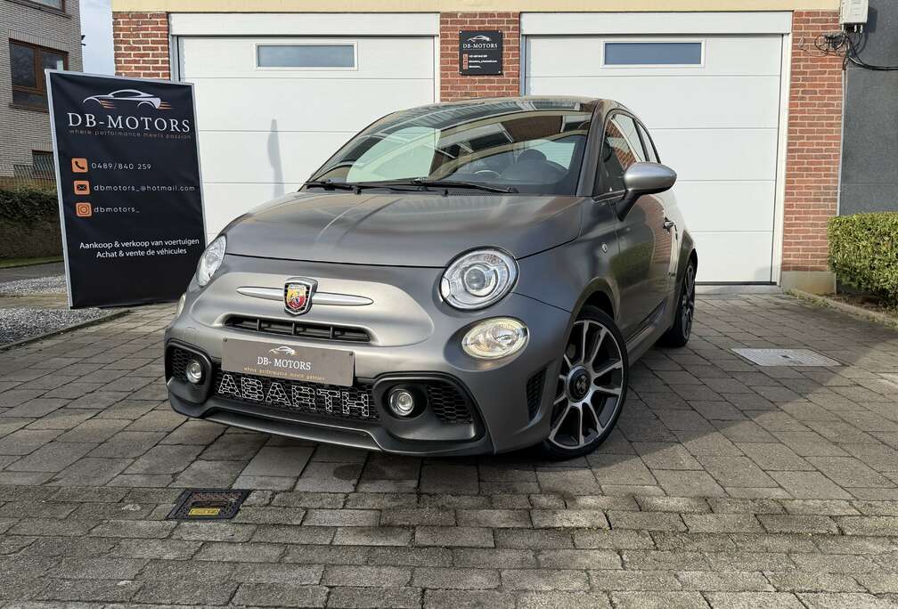 Abarth 1.4T Grijs Matt Eerste Eigenaar 02/2019 81.800km