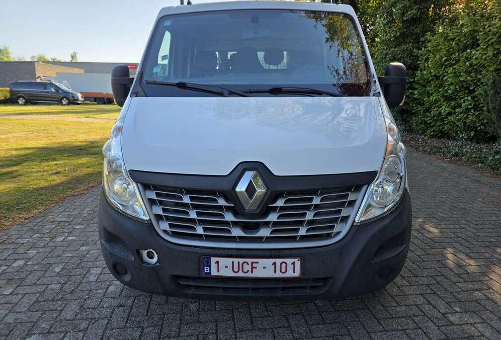 Renault 2.3 dci / dubbel cabine 7 zitpl. / airco / open laadbak