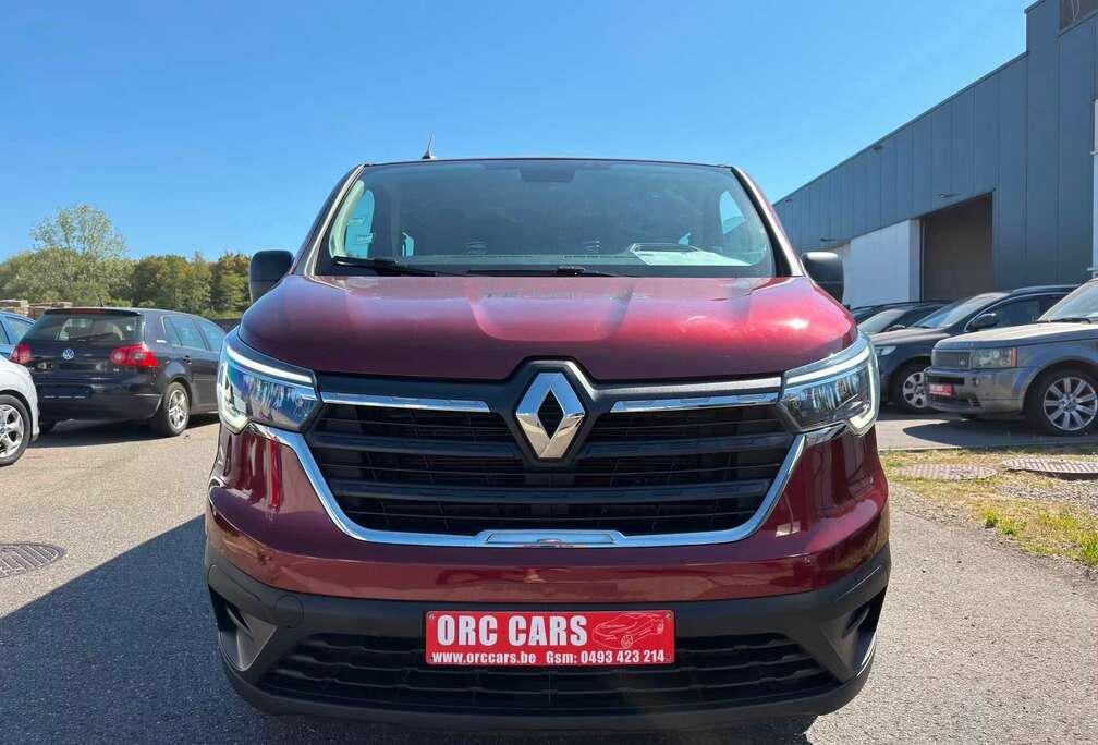 Renault RENAULT TRAFIC 2.0 BLUE dCi L2 ZEN EDC S/S AUT – DUBBELE CABINE – 6 PLAATSEN – H1L2 – EERSTE EIGENAAR – NIEUWSTAA