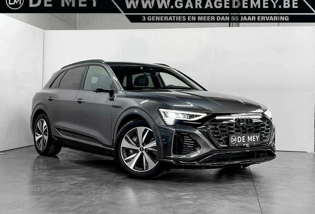 Audi 106 kWh 55 Quattro S line / Pano / Luchtvering / 360 Cam / Carplay / Keyless