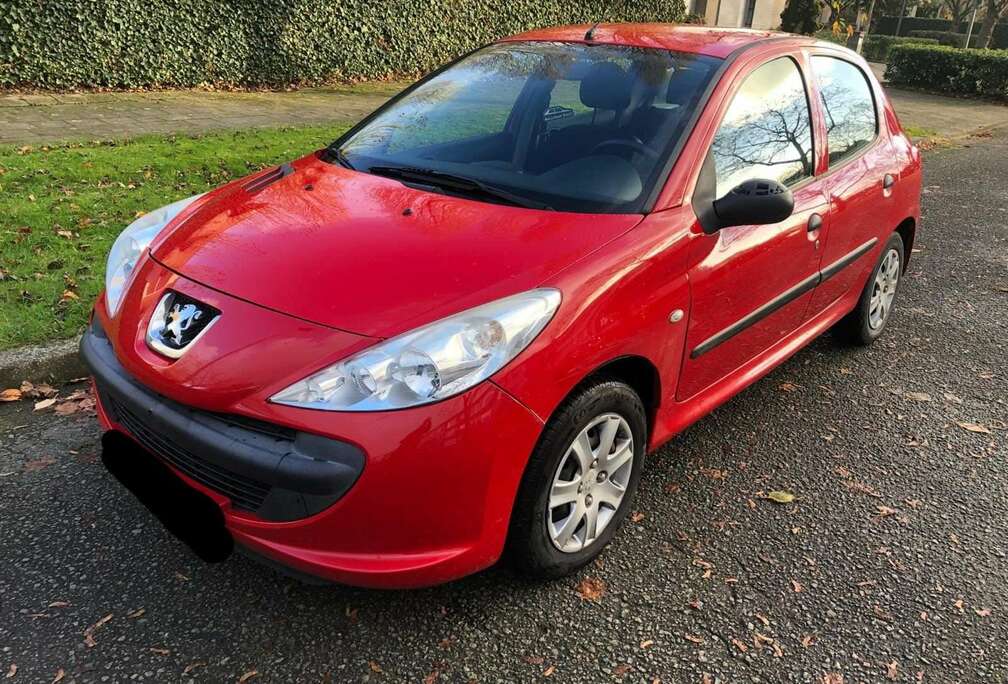 Peugeot 206+ 1.1 benzine 111dkm reeds gekeurd