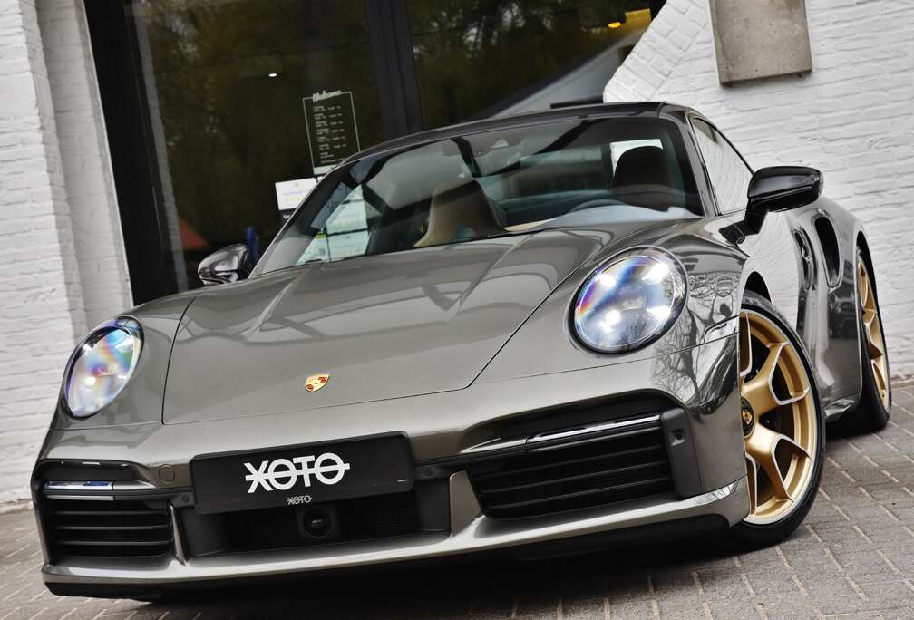 Porsche TURBO S 3.8 PDK *** 1HD. / AVENTURINE GREEN / PORSCHE HISTORY ***