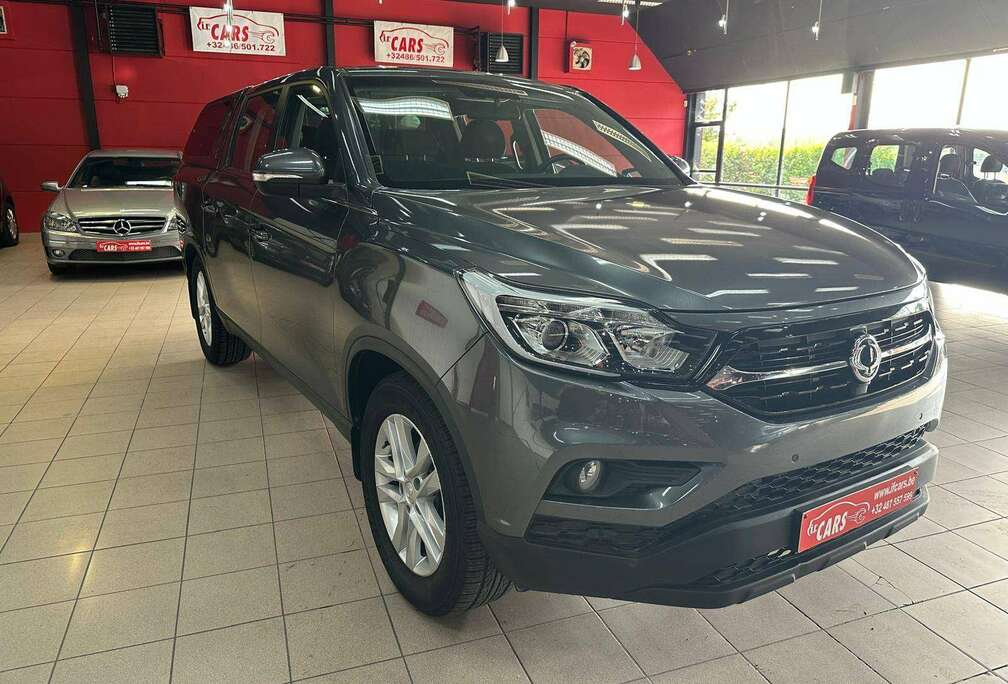 SsangYong 2.2 Turbo e-Xdi 4WD Quartz (EU6b)*TREKHAAK*CAMERA*NAVIGATIE*VERWARMDE STUUR*HARDTOP