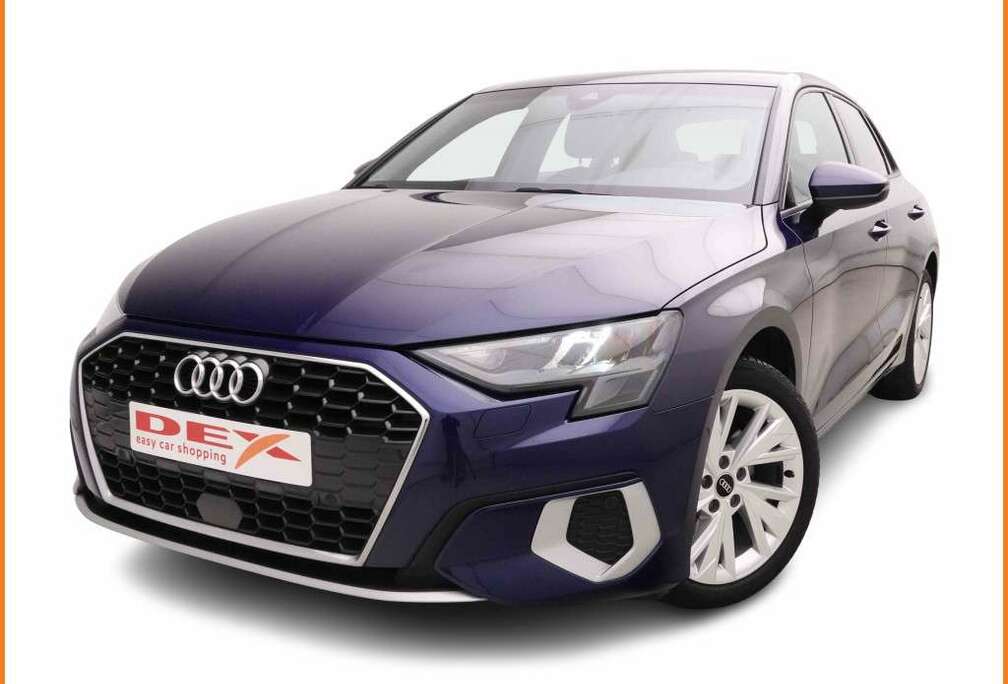 Audi 35 TFSi 150 Sportback Advanced + Leather + GPS + Virtual + Heated Seats + LED Lights