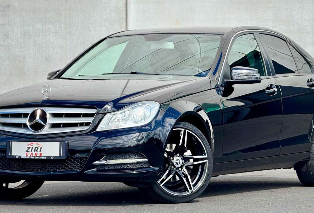 Mercedes-Benz C 180 CDI BE Optimum Edition Avantgarde - Zwart met bicolor velgen 18inch
