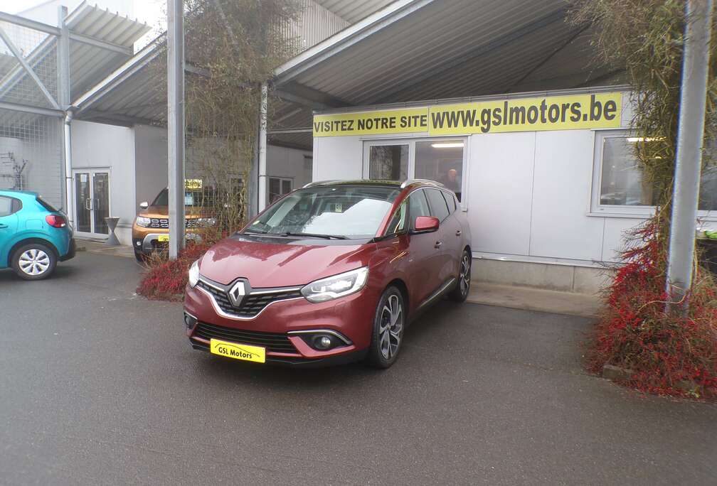 Renault 1.6dCi 7 places 160cv Bordeaux 10/17 Airco GPS USB