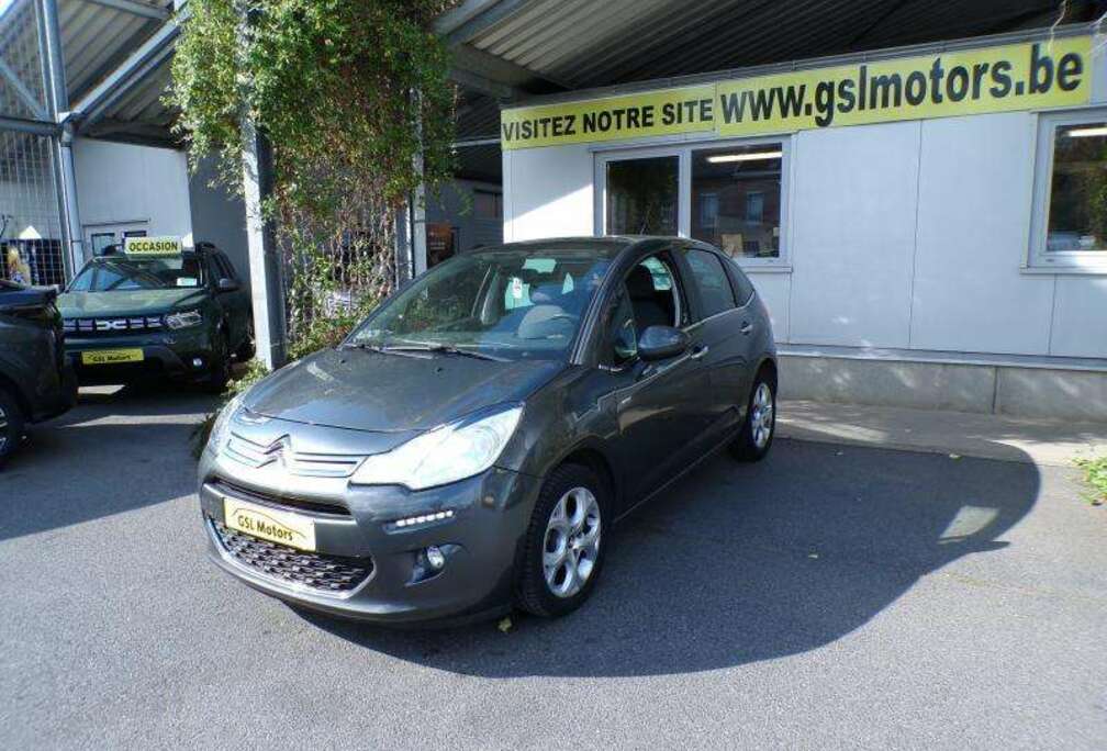 Citroen 1.2 82cv gris 03/16 69.308km Airco GPS Camera