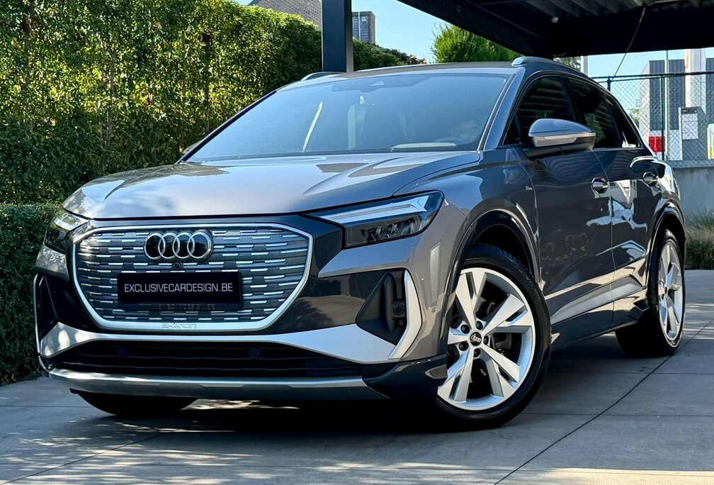 Audi Q4 e-Tron 40 S line 82 kWh/LED/Leder/Trekhaak/20\' Alu