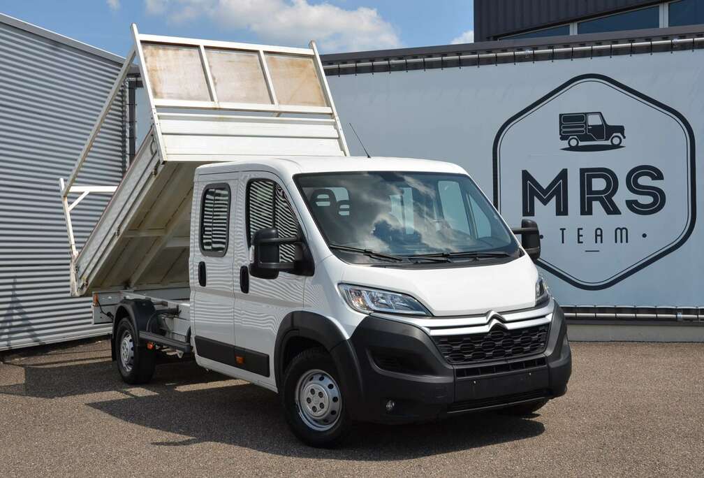 Citroen 2.2HDI- Kipper- Dubbelcabine-165Pk- GPS- 18990+BTW