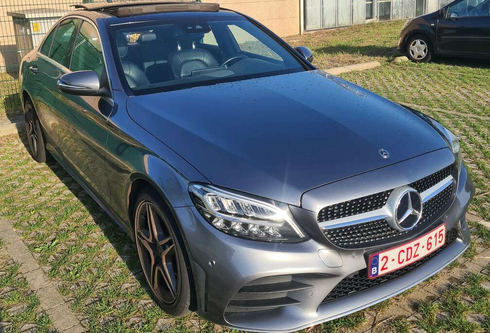 Mercedes-Benz C+200+d+9G-TRONIC+AMG+Line