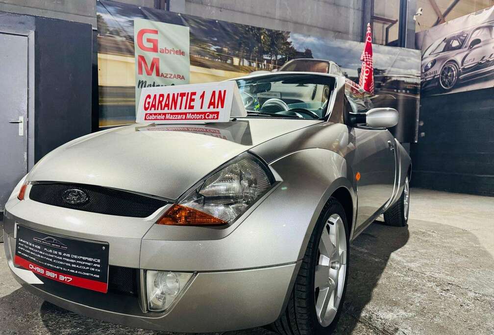 Ford StreetKa 1.6i - Cuir - Airco - J.A