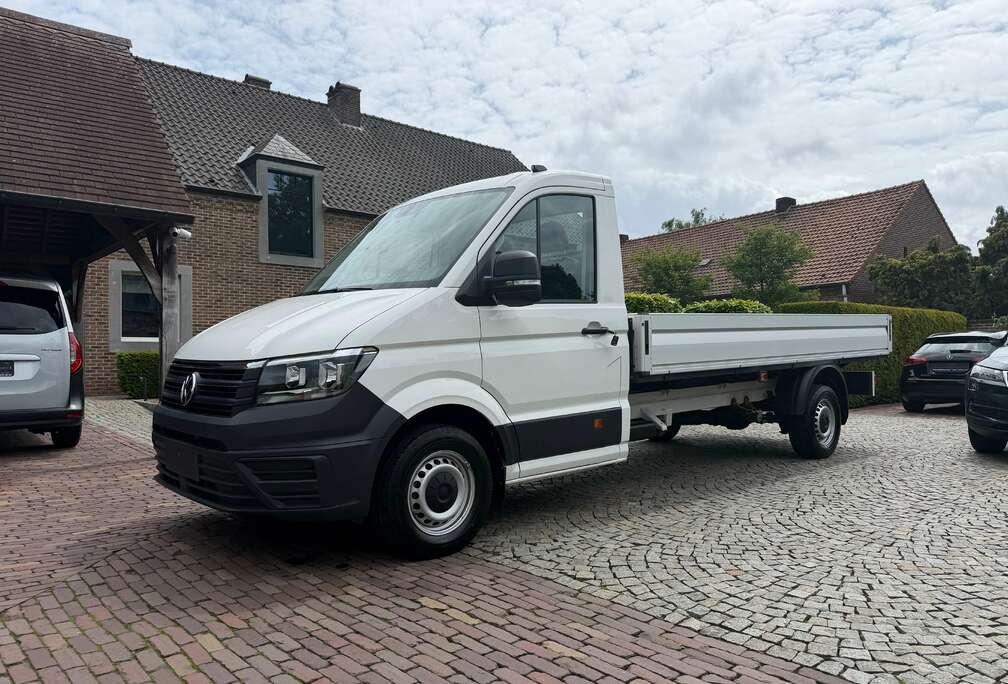 Volkswagen L4 Open laadbak 2,0 TDI-140pk met 4700 km 27.900 exclusief btw. Trekhaak tot 3000kg trekvermogen. Nieuw staat