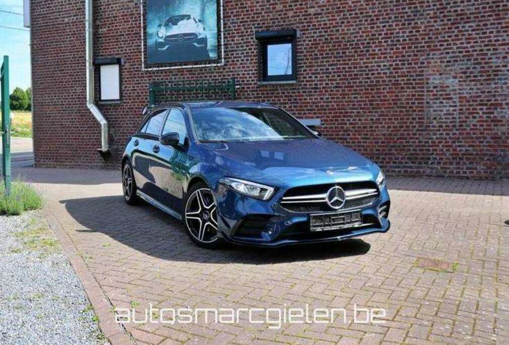 Mercedes-Benz A 35 AMG Turbo 4-Matic, Rode remklauwen, Achterspoiler, 18\