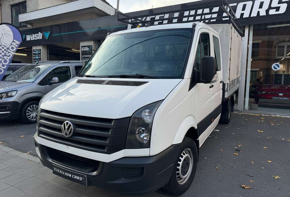 Volkswagen 2.0CRTDi Airco 7place Plateau Attache Rec Carnet