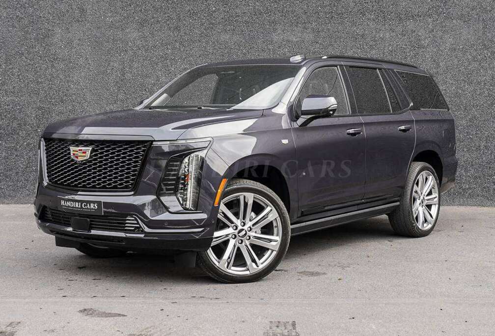 Cadillac 2026 SUV Sport Platinum € 132500 +ABV SECOND ROW