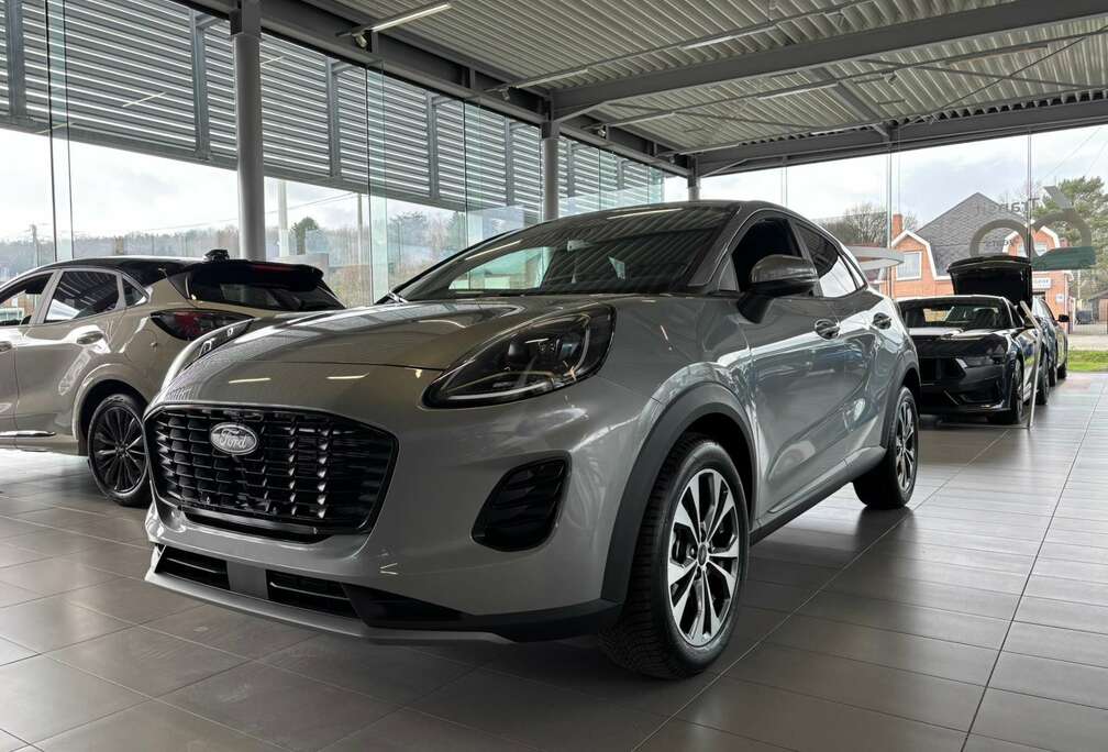 Ford 1.0 EcoBoost mHEV Titanium  125pk  Solar Silver