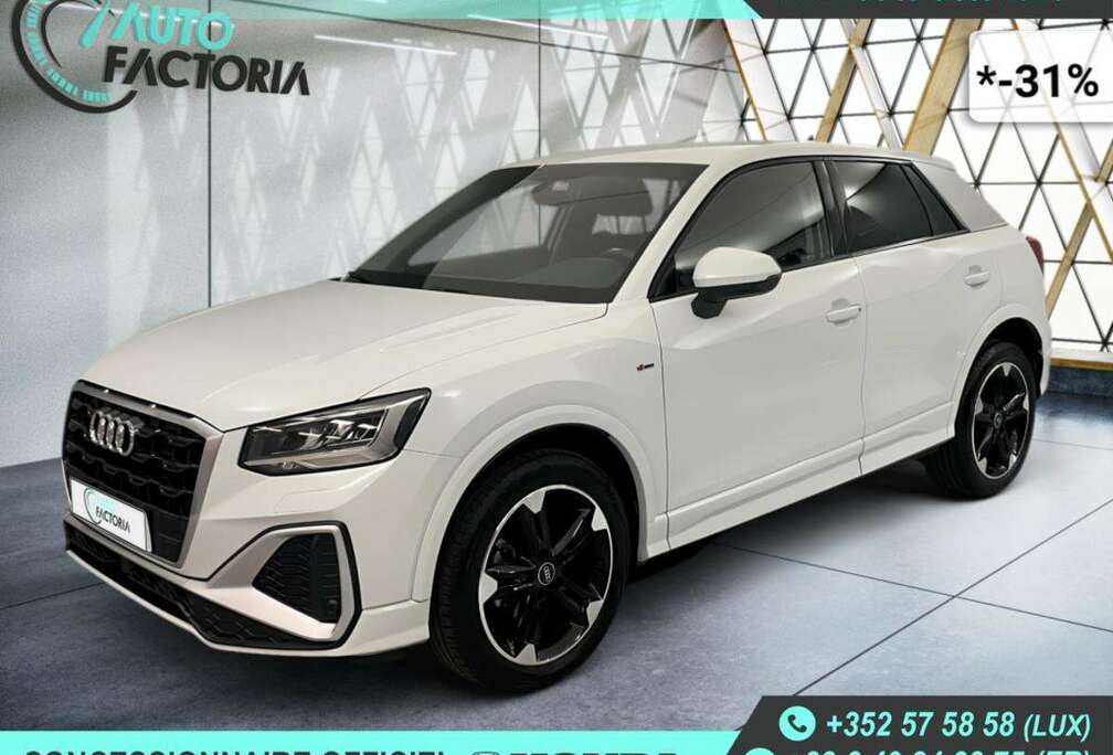 Audi -31% 30 TFSI 110cv S-LINE+GPS+CAM+FULL LED+Options