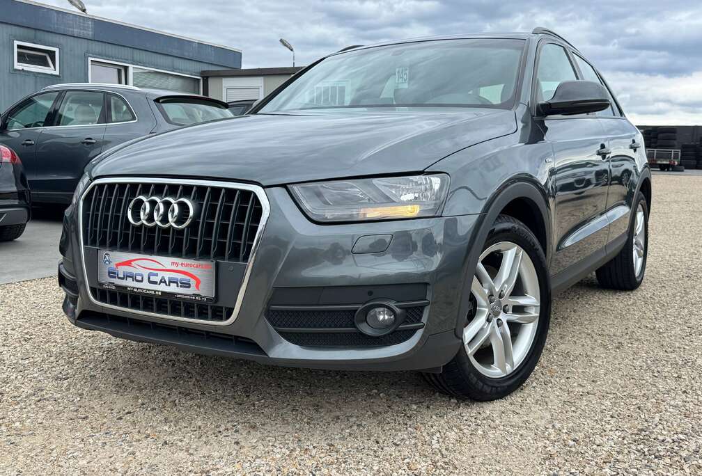 Audi Q3 2.0 TDi S line SENSOR/BT/GPS/CLIM/CRUISE/CUIR-ALCANTARA