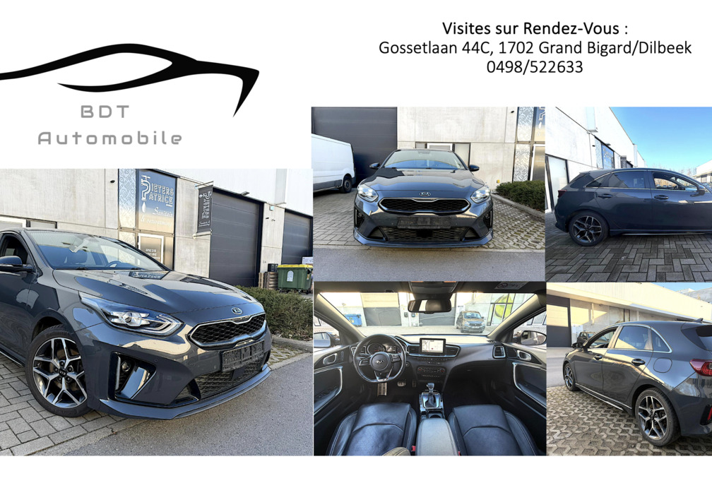 Kia 1.4 T-GDi GT-Line ISG DCT 1er Prop  Carnet Complet